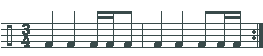 Bass Drum Exercise #3