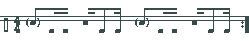 Bass Drum  Exercise #9b