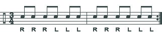 Triple Stroke Exercise #1