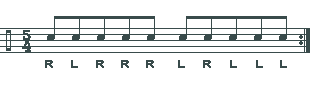 Triple Stroke Exercise #4
