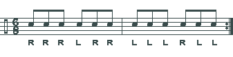 Triple Stroke Exercise #9