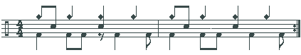 paradidle exercise #11