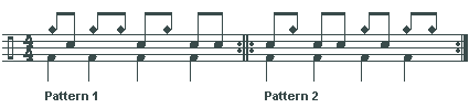 paradiddle exercise #2
